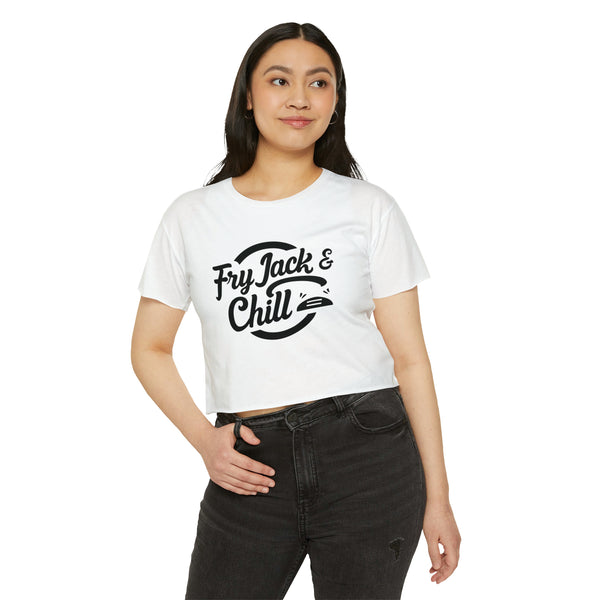 Jack and Chill - Women's Festival Crop Top T-Shirt
