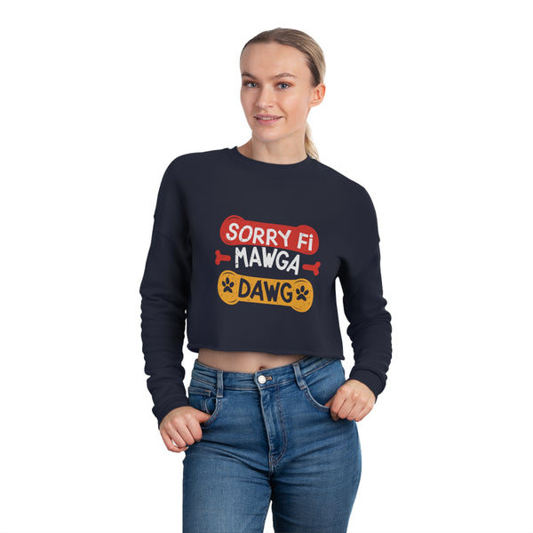 Mawga Dawg - Women's Cropped Sweatshirt