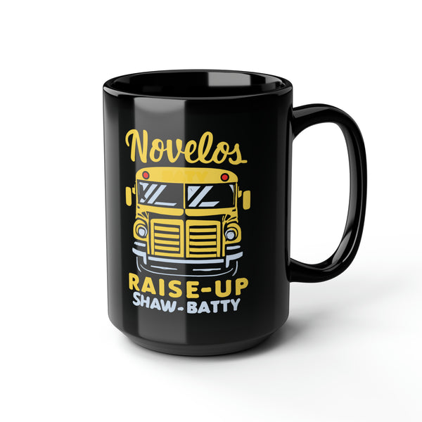 Belize Buses - Black Mug, 15oz