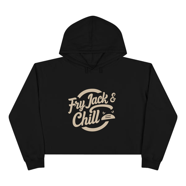 Jack and Chill - Crop Hoodie
