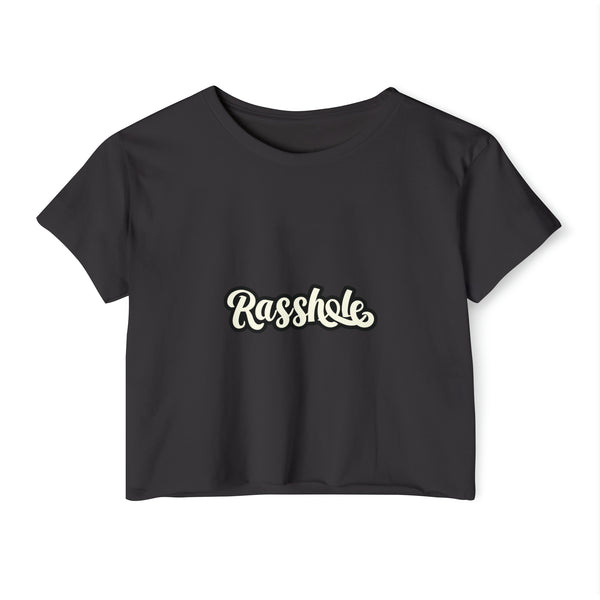 Rasshole - Women's Festival Crop Top T-Shirt