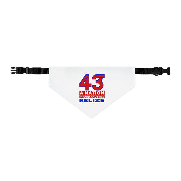 43 Proud and Free - Pet Bandana Collar