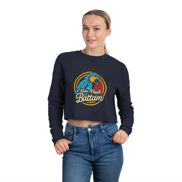 Kiss Pauli - Women's Cropped Sweatshirt