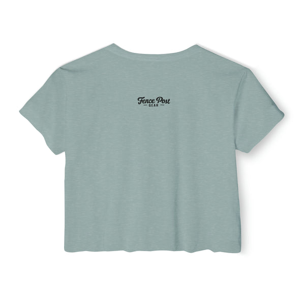 Plantain Power - Women's Festival Crop Top T-Shirt