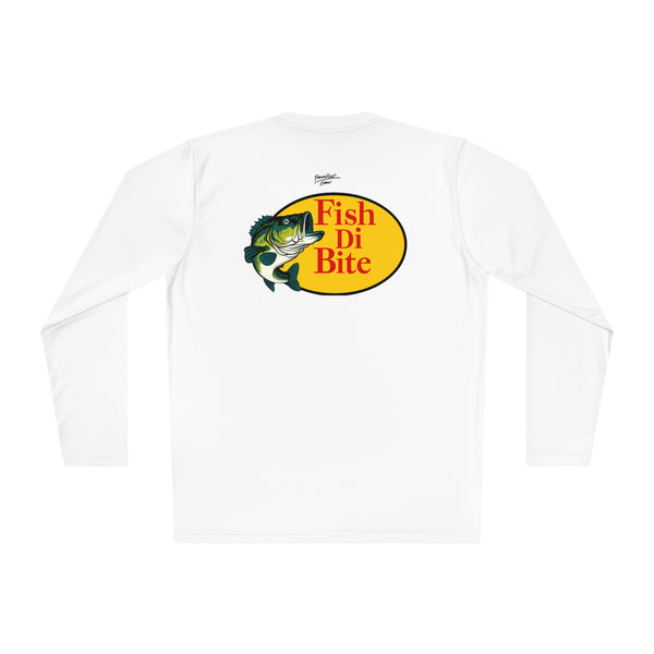 Fish Di Bite Reversed - Unisex Lightweight Long Sleeve T-Shirt