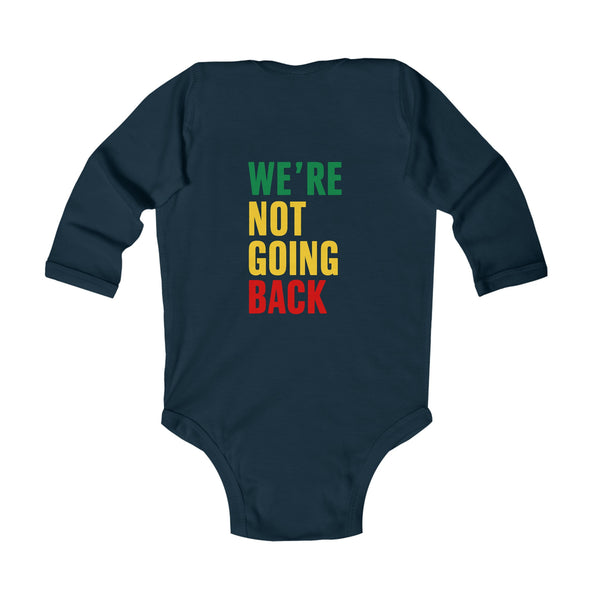 Black Babies 4 Kamala - Infant Long Sleeve Bodysuit T-Shirt