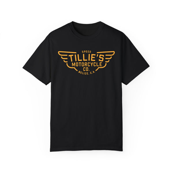 Tillie's Motorcycle Co - Unisex Garment-Dyed T-shirt