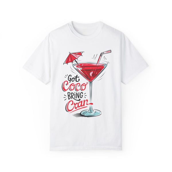 Coco Cran - Unisex Garment-Dyed T-shirt