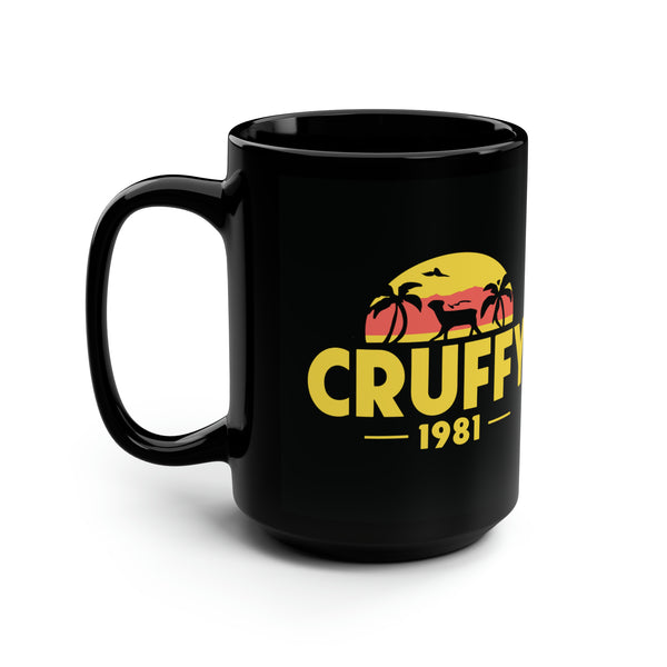 Cruffy - Black Mug, 15oz