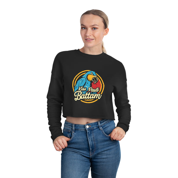 Kiss Pauli - Women's Cropped Sweatshirt