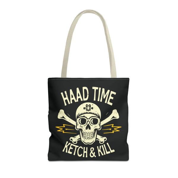 Haad Time - Black Tote Bag