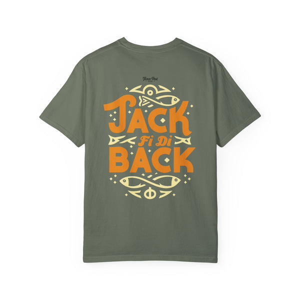 Jack Fi Di Back - Unisex Garment-Dyed T-shirt