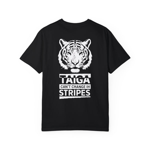 Taiga Stripes - Unisex Garment-Dyed T-shirt
