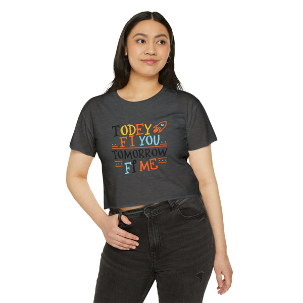Todey - Women's Festival Crop Top T-Shirt