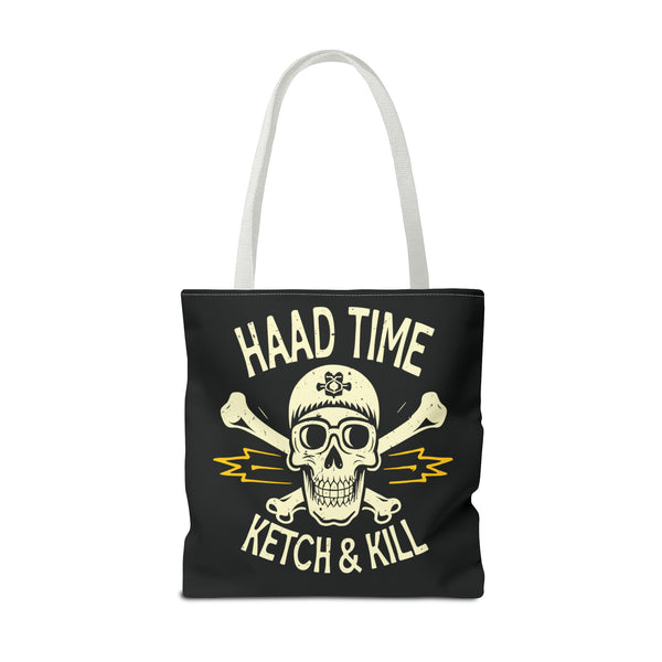 Haad Time - Black Tote Bag