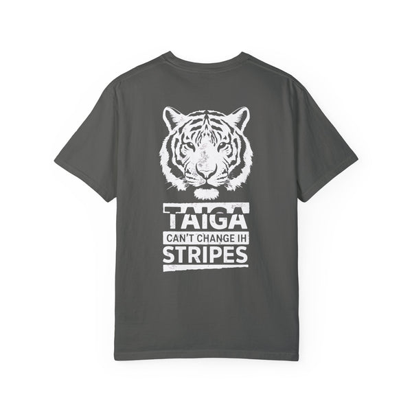 Taiga Stripes - Unisex Garment-Dyed T-shirt