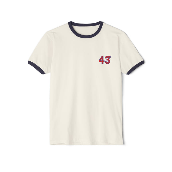 43 Mini - Unisex Cotton Ringer T-Shirt