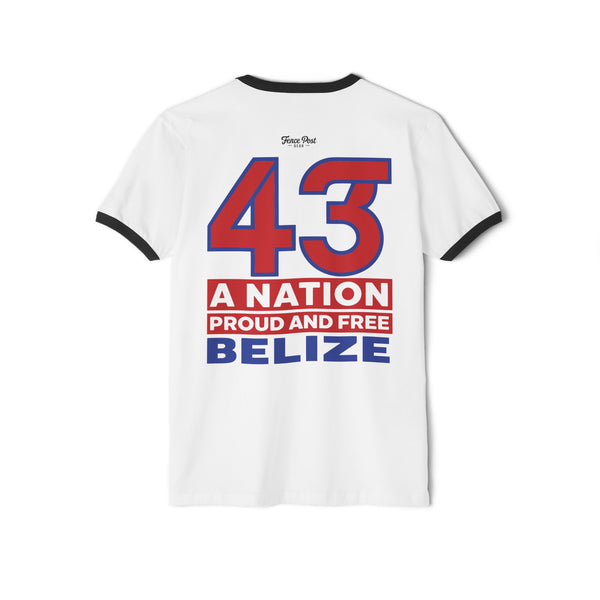 43 - Unisex Cotton Ringer T-Shirt