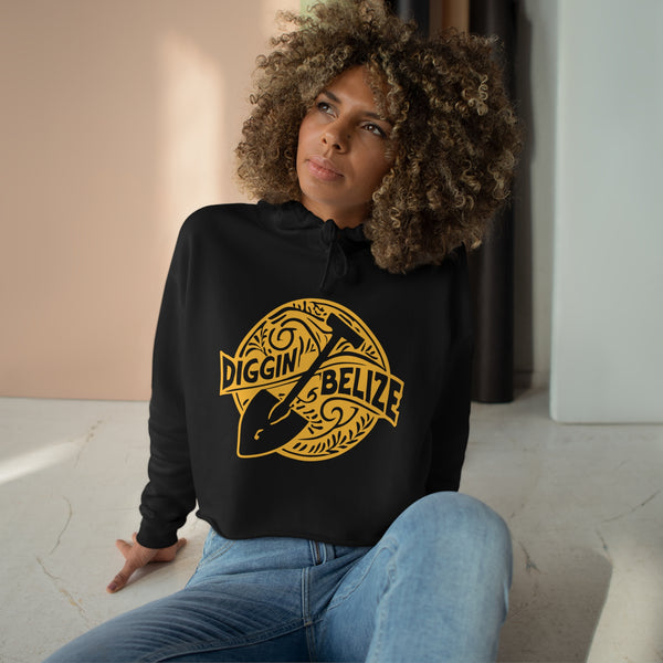 Diggin Belize - Crop Hoodie