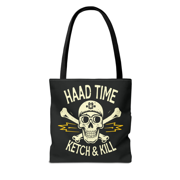 Haad Time - Black Tote Bag