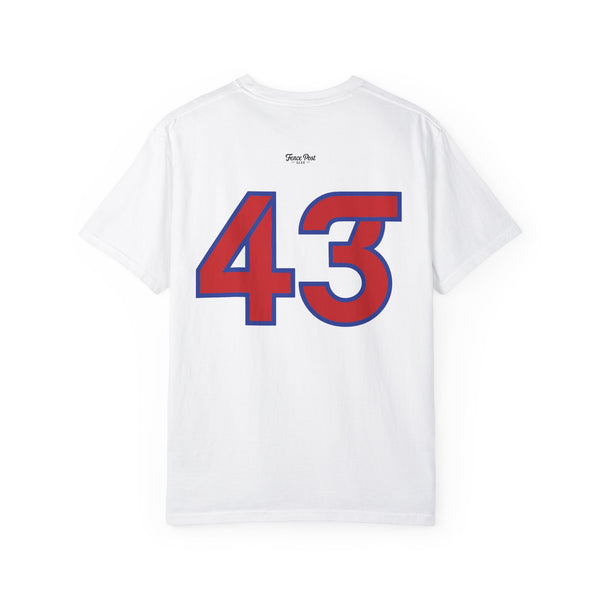 43 Official - Unisex Garment-Dyed T-shirt