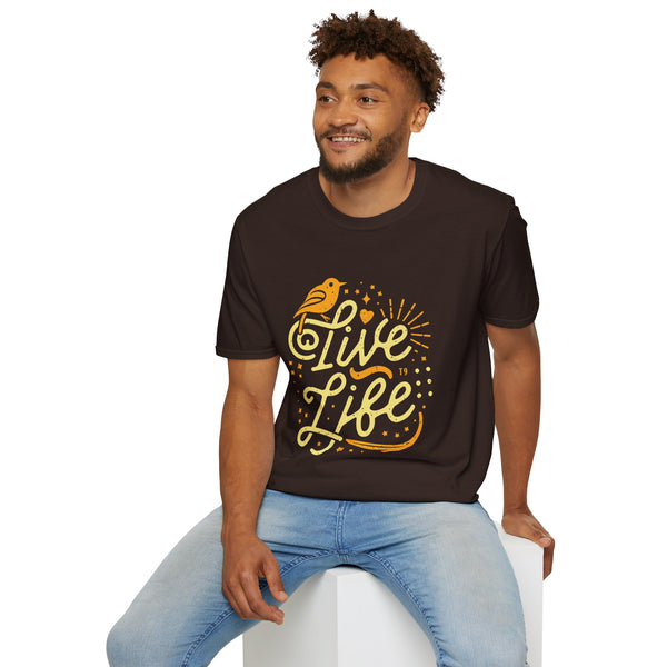 Live Life - Unisex Softstyle T-Shirt