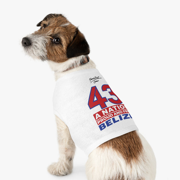 43 Proud and Free - Pet Tank Top