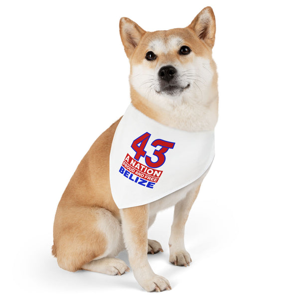 43 Proud and Free - Pet Bandana Collar