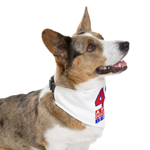 43 Proud and Free - Pet Bandana Collar