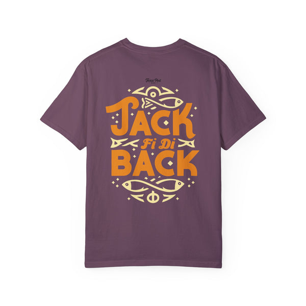 Jack Fi Di Back - Unisex Garment-Dyed T-shirt