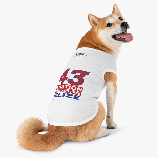 43 Proud and Free - Pet Tank Top