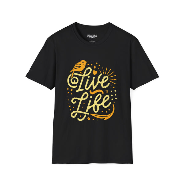Live Life - Unisex Softstyle T-Shirt