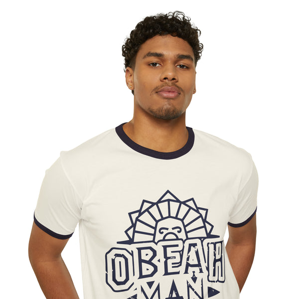Obeah Man - Unisex Cotton Ringer T-Shirt