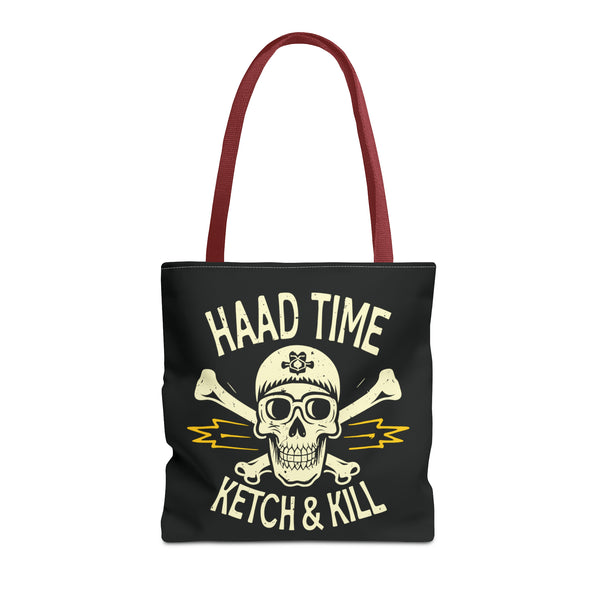 Haad Time - Black Tote Bag