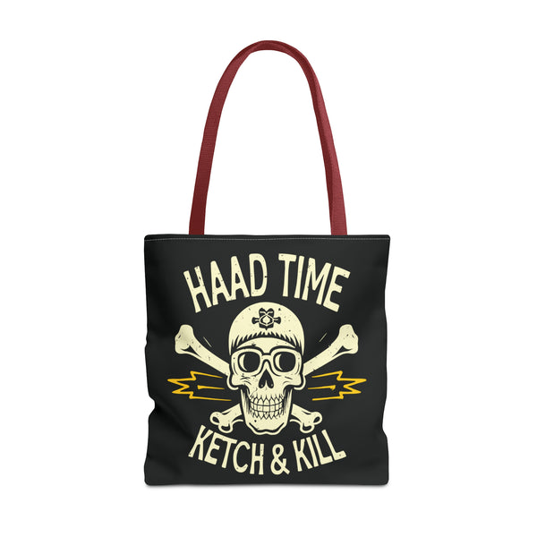 Haad Time - Black Tote Bag