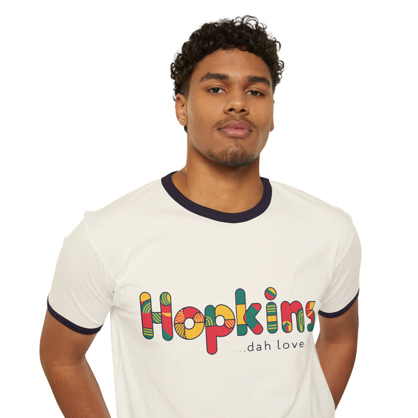 Hopkins Love - Unisex Cotton Ringer T-Shirt