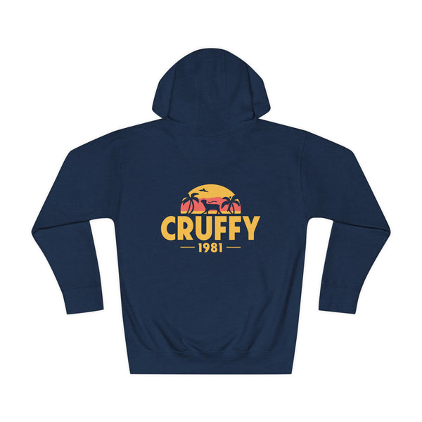 Cruffy - Back Design Unisex Fleece Hoodie