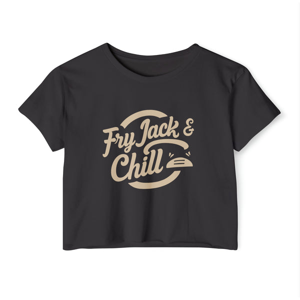 Jack and Chill - Women's Festival Crop Top T-Shirt