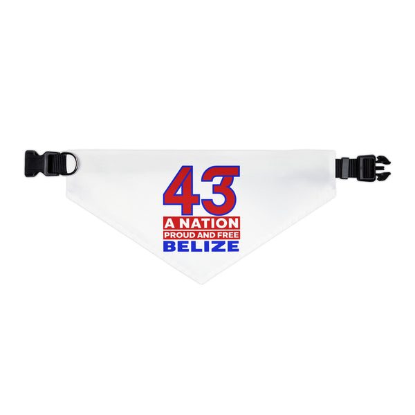 43 Proud and Free - Pet Bandana Collar