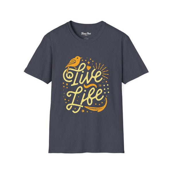 Live Life - Unisex Softstyle T-Shirt