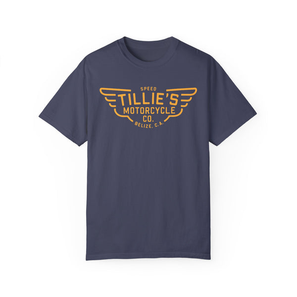 Tillie's Motorcycle Co - Unisex Garment-Dyed T-shirt