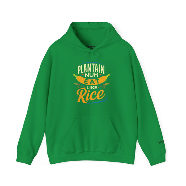 Plaintain Nuh Eat Like Rice - Unisex Heavy Blend™ Hoodie
