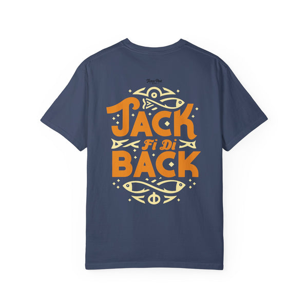 Jack Fi Di Back - Unisex Garment-Dyed T-shirt