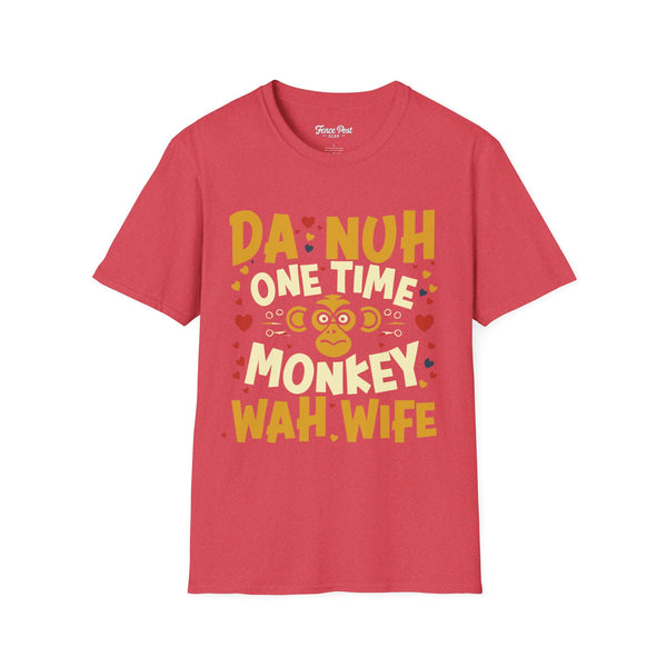 Monkey Wife - Unisex Softstyle T-Shirt