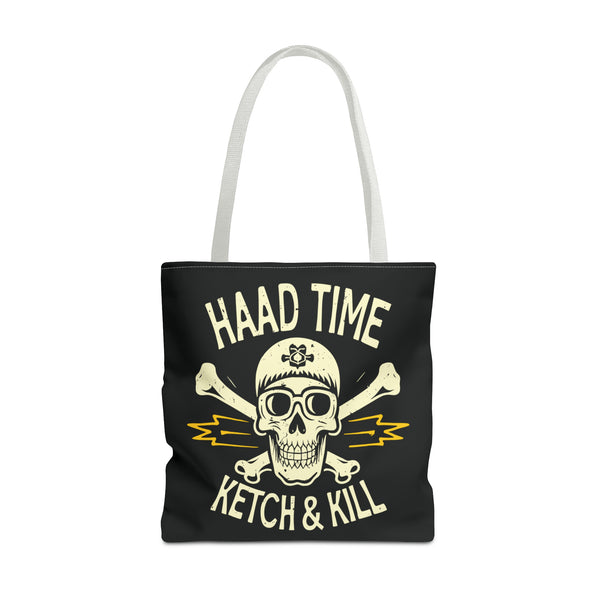 Haad Time - Black Tote Bag