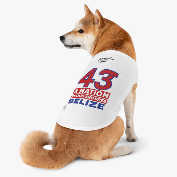 43 Proud and Free - Pet Tank Top
