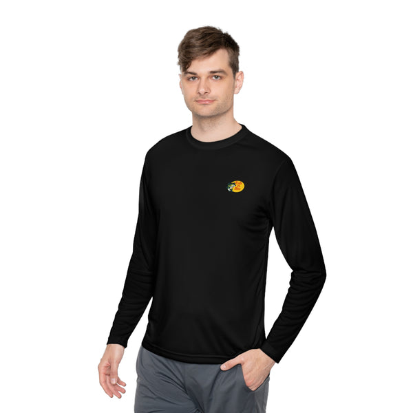 Fish Di Bite Reversed - Unisex Lightweight Long Sleeve T-Shirt