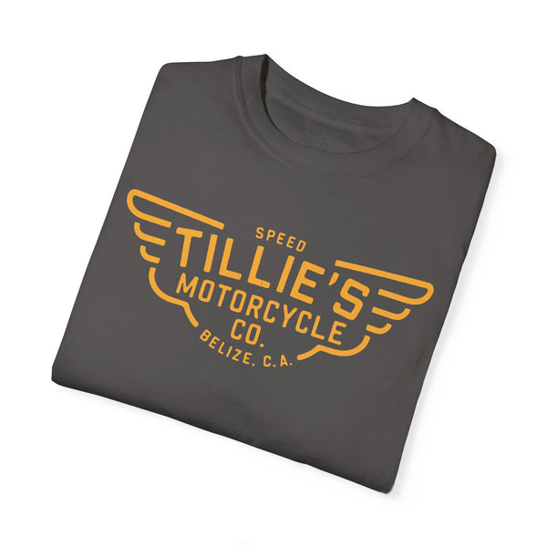 Tillie's Motorcycle Co - Unisex Garment-Dyed T-shirt
