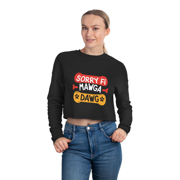 Mawga Dawg - Women's Cropped Sweatshirt