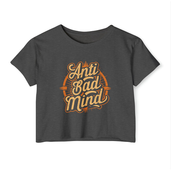 Anti-Badmind Women's Festival Crop Top T-Shirt